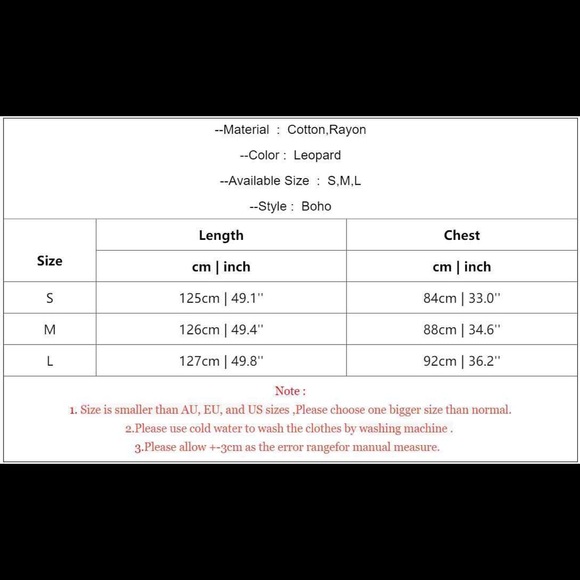 Leopard Bohemian Maxi Dress RESTOCKED🎉 - Picture 13 of 13